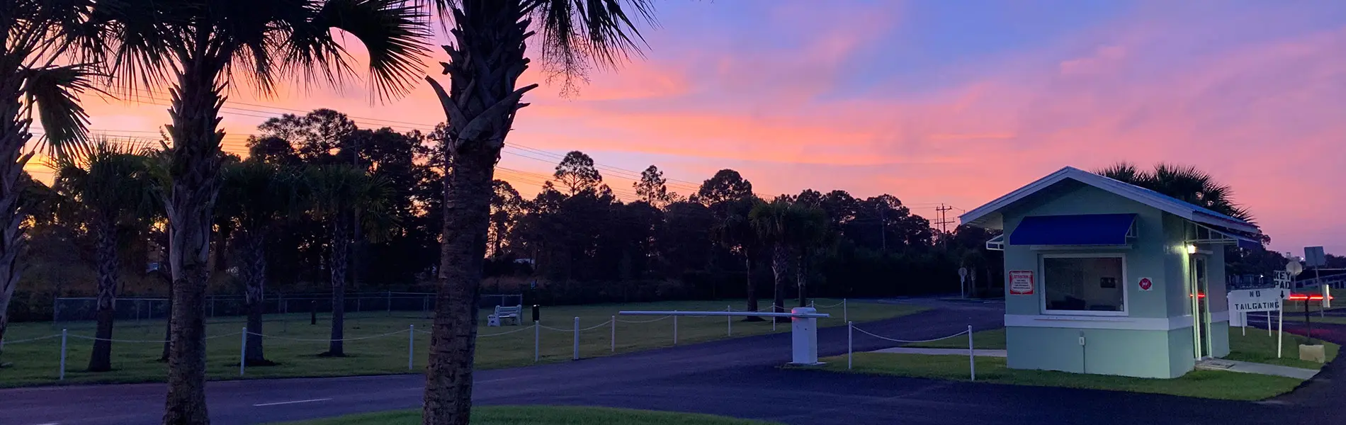 Canal at Upriver RV Resort in North Fort Myers 
